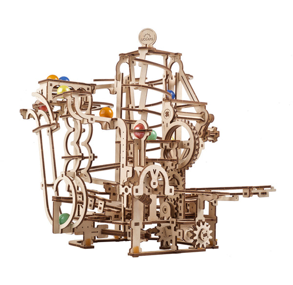 Marble Run Spiral Hoist Model Kit Exploratorium