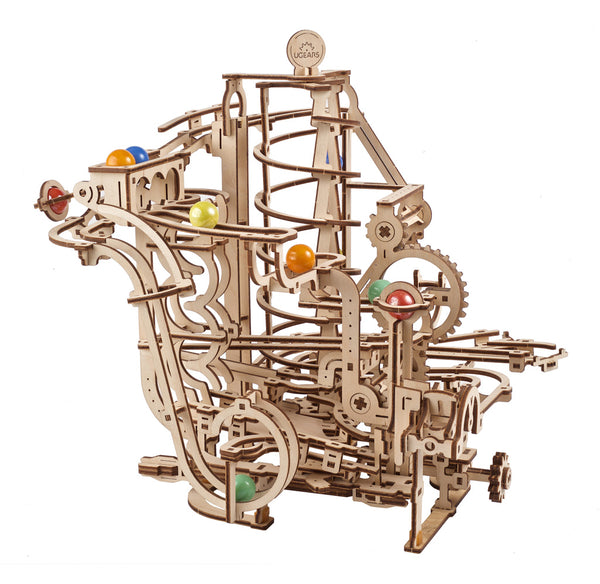 Marble Run Spiral Hoist Model Kit Exploratorium