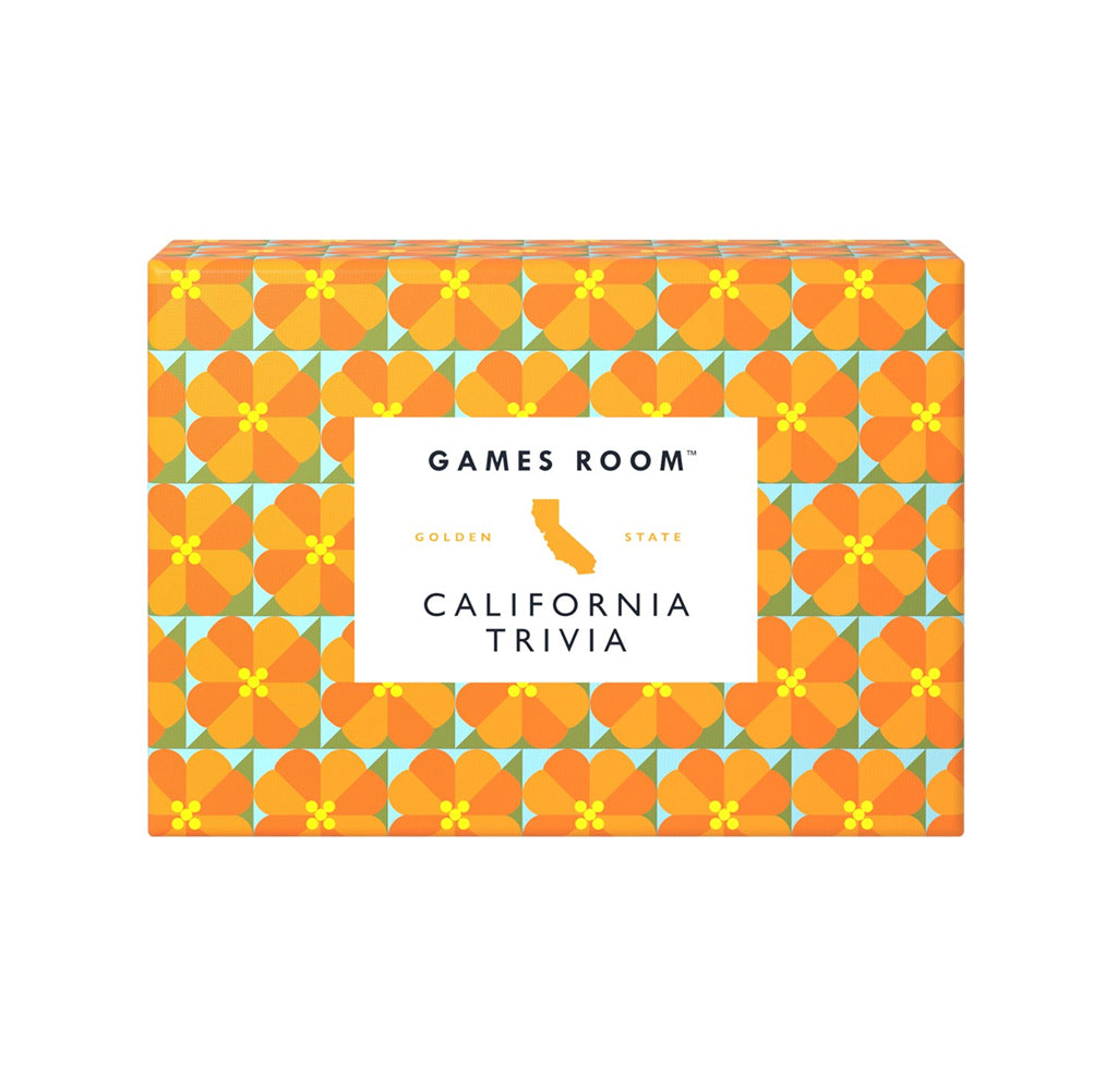 California Trivia Card Game