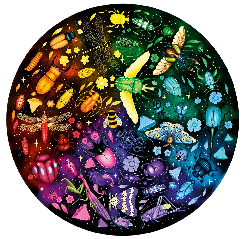 Circle of Colors - Insects Puzzle
