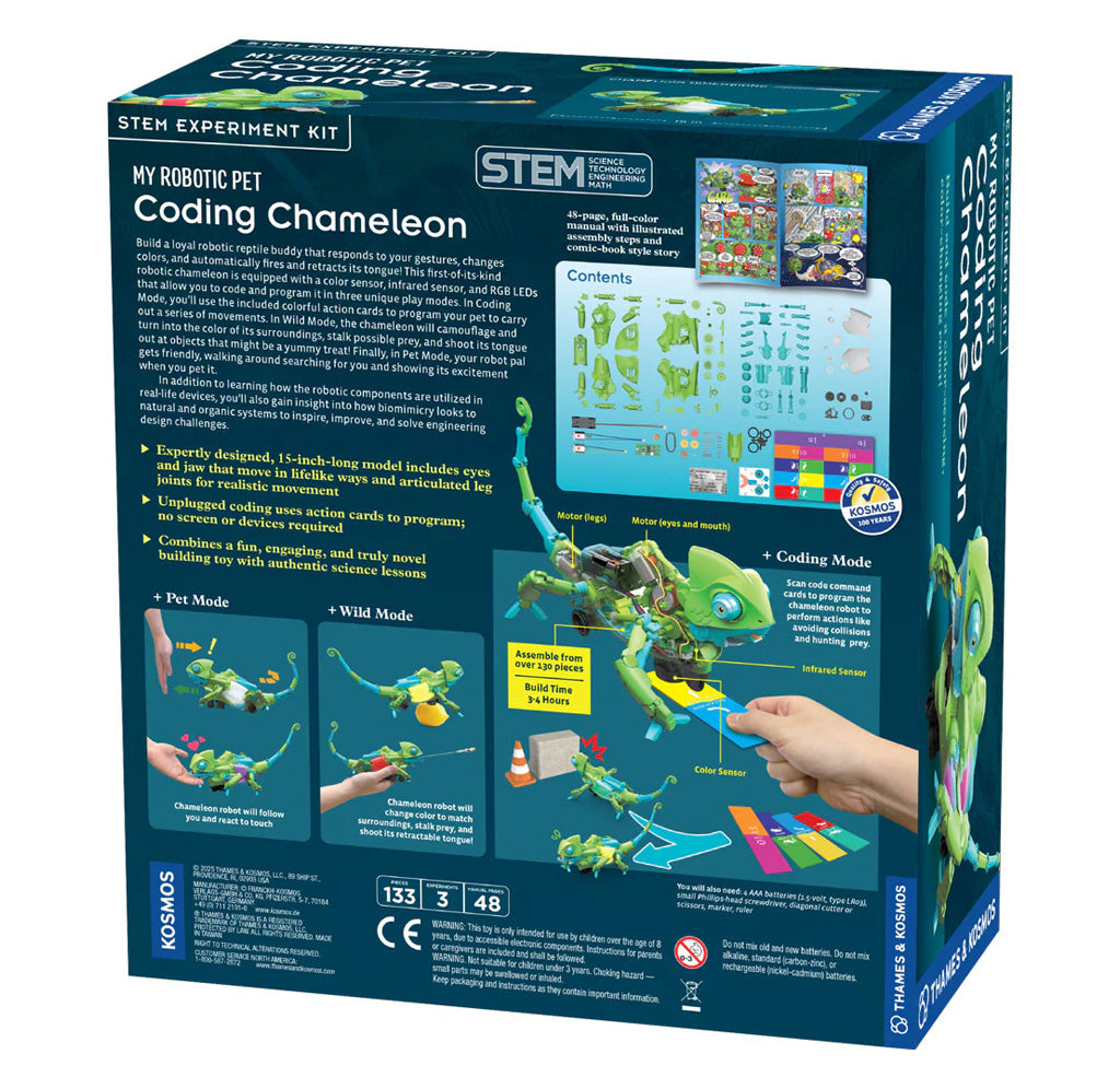 My Robotic Pet: Coding Chameleon – Exploratorium
