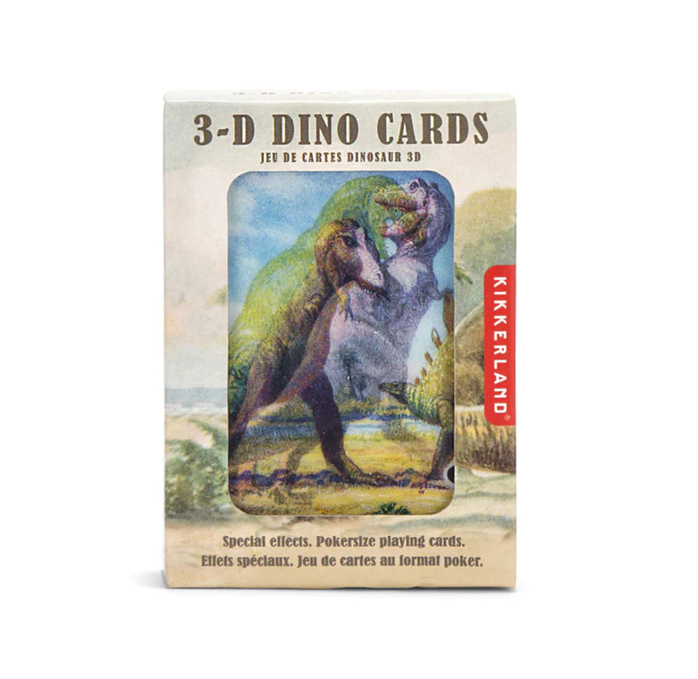 3D Dinosaur Playing Cards – Exploratorium