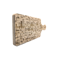 Math Equations Laser Engraved Wood Cutting Boards