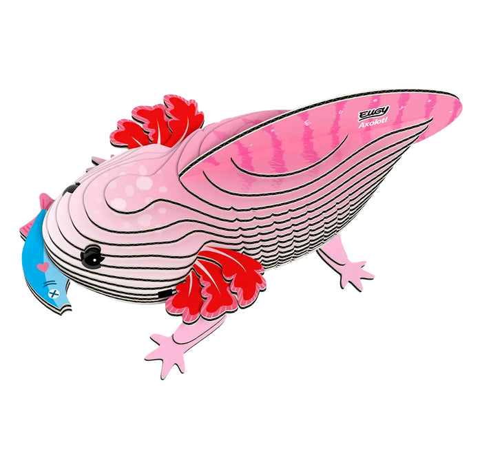 DIY Cardboard Axolotl Kit