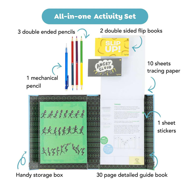 All-in-one activity set with components listed and displayed.
