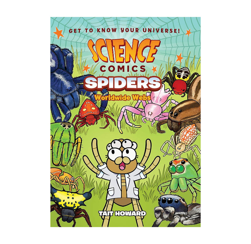 Science Comics: Spiders, Woldwide Webs – Exploratorium