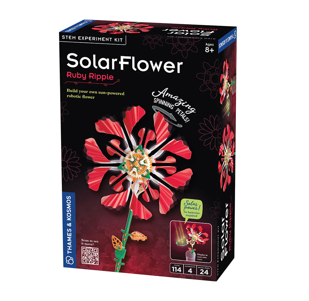 solar powered plastic plant studio SolarFlower