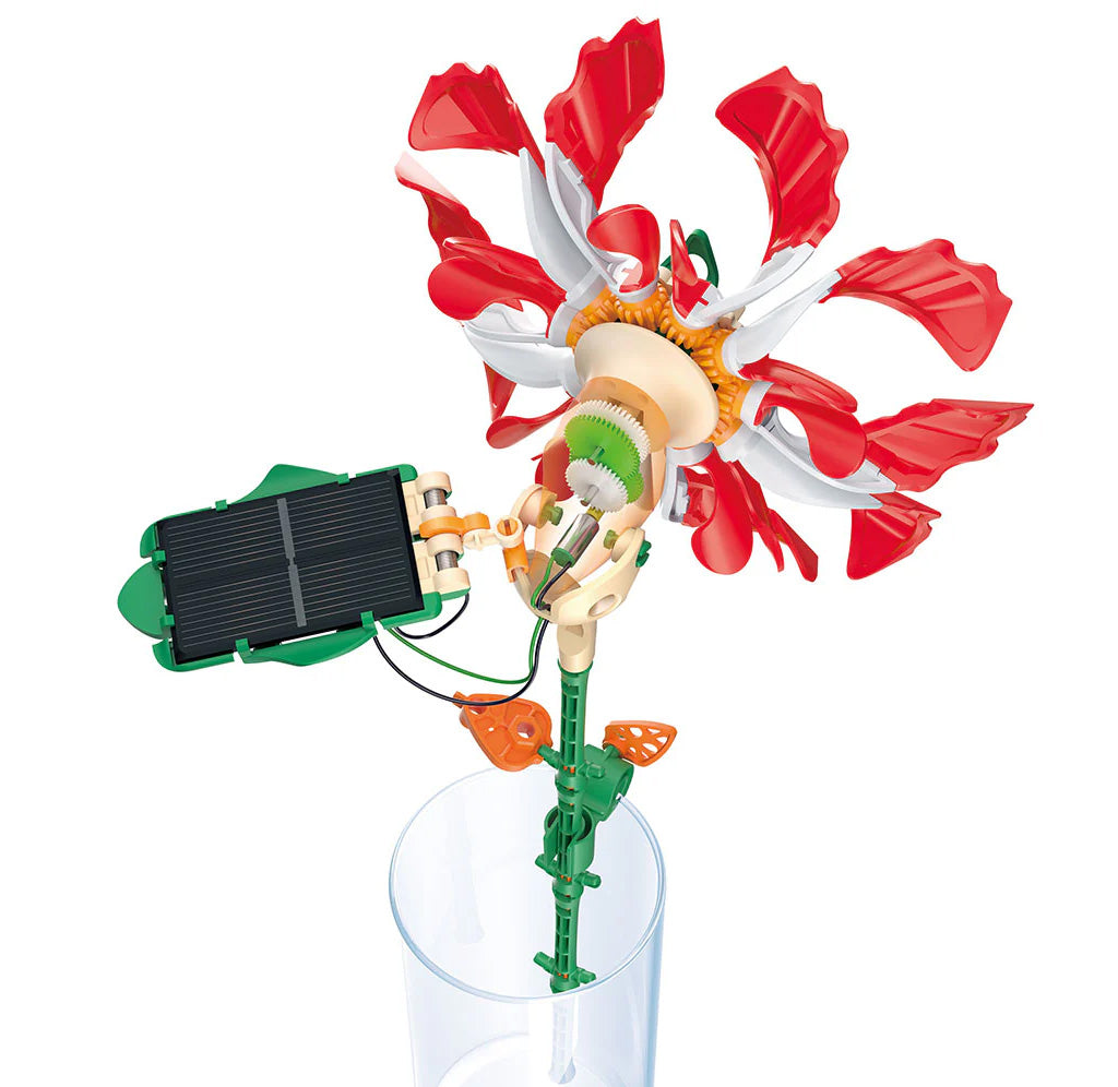 solar powered plastic plant studio SolarFlower