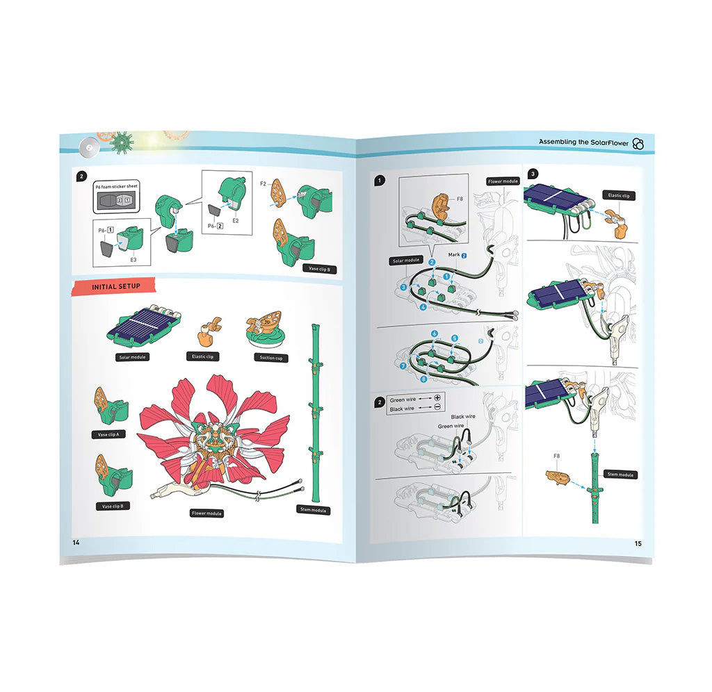 DIY Solar Flower Kit