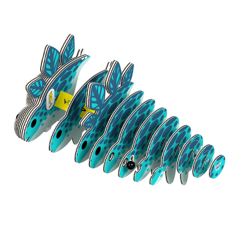 DIY Cardboard Stegosaurus Kit