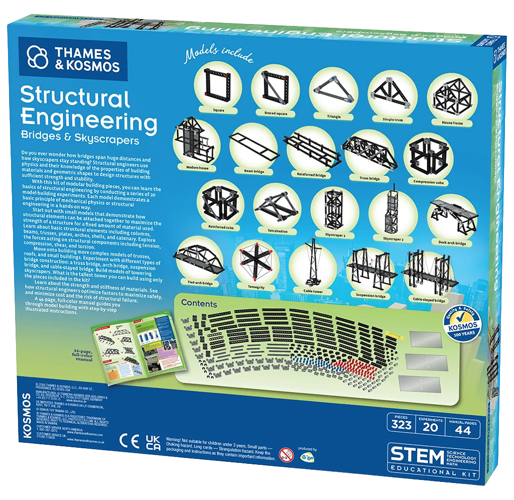 Structural Engineering Kit - Bridges and Skyscrapers