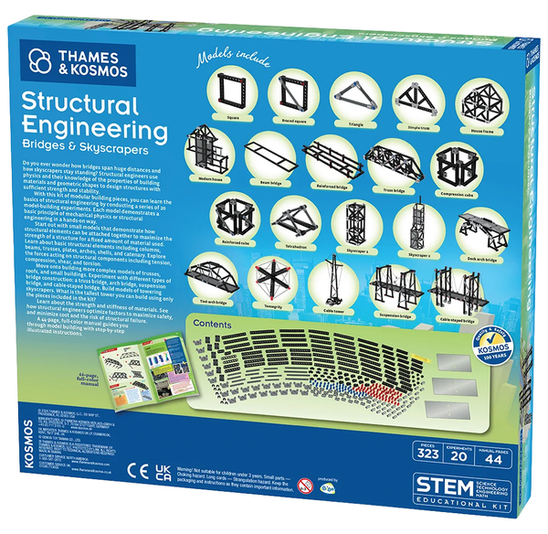 Structural Engineering Kit - Bridges and Skyscrapers