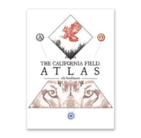 A white cover with watercolor illustrations of a red bird and a wolf's face.