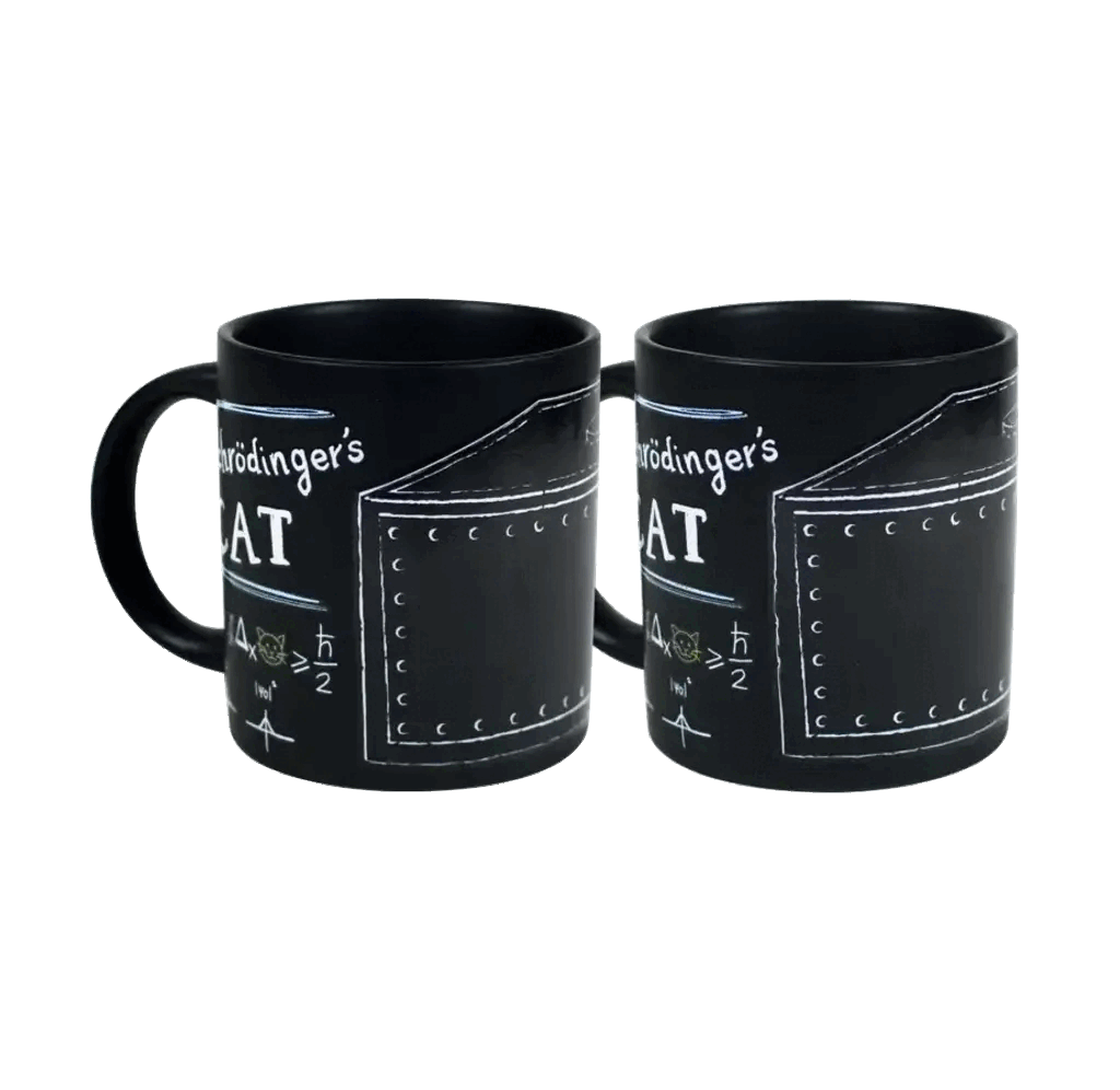 Schrodinger's Cat Mug (Set of 2) – Exploratorium