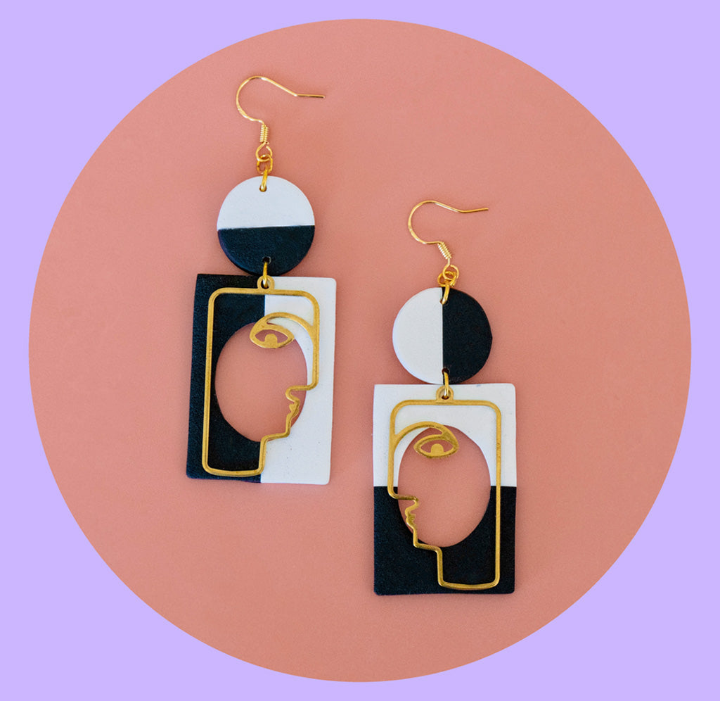 Two-Tone Gigi Earring