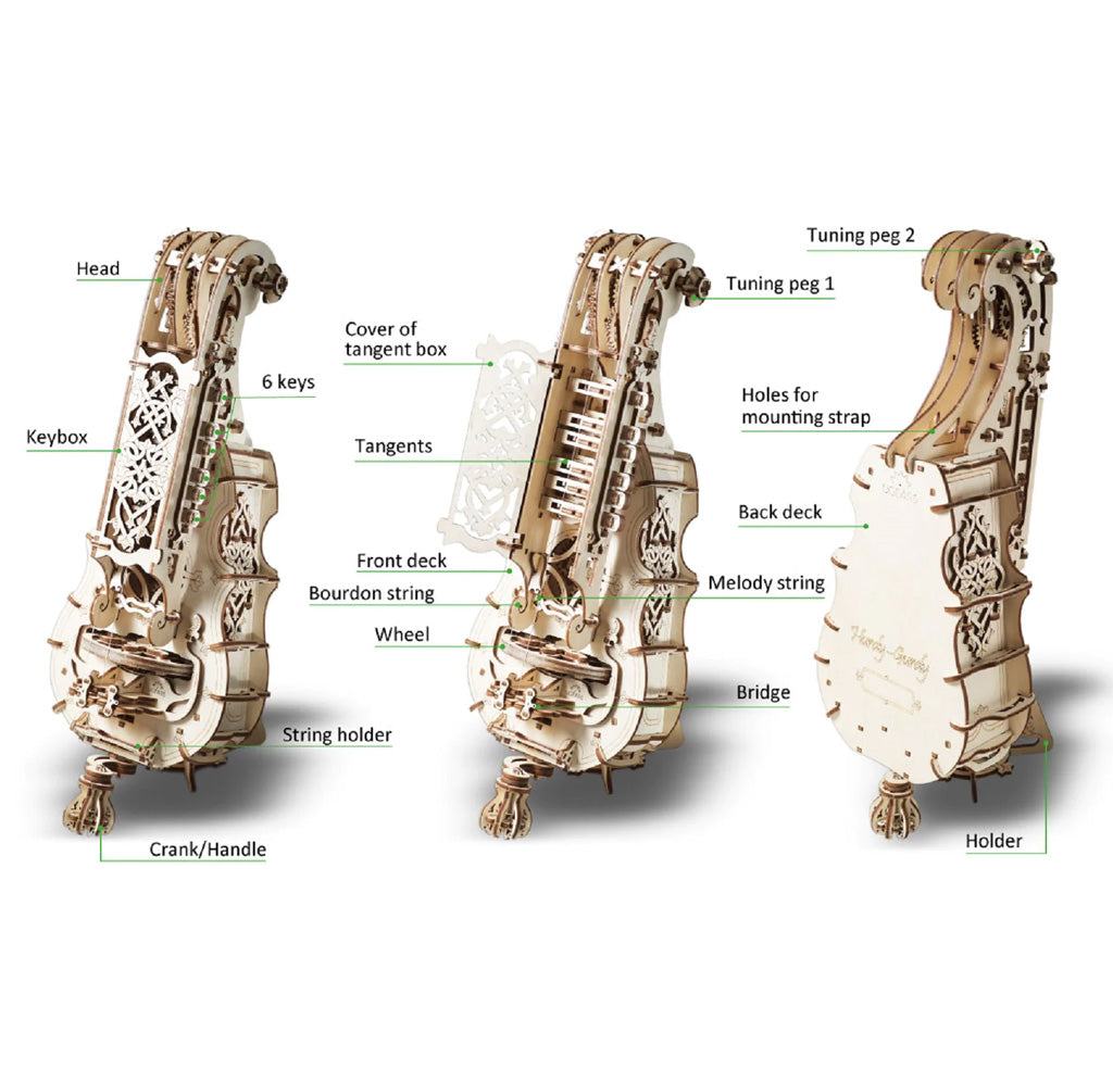 u gears UGears Hurdy-Gurdy – Exploratorium