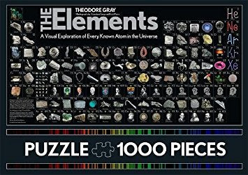 The Elements Puzzle: 1000 Pieces – Exploratorium