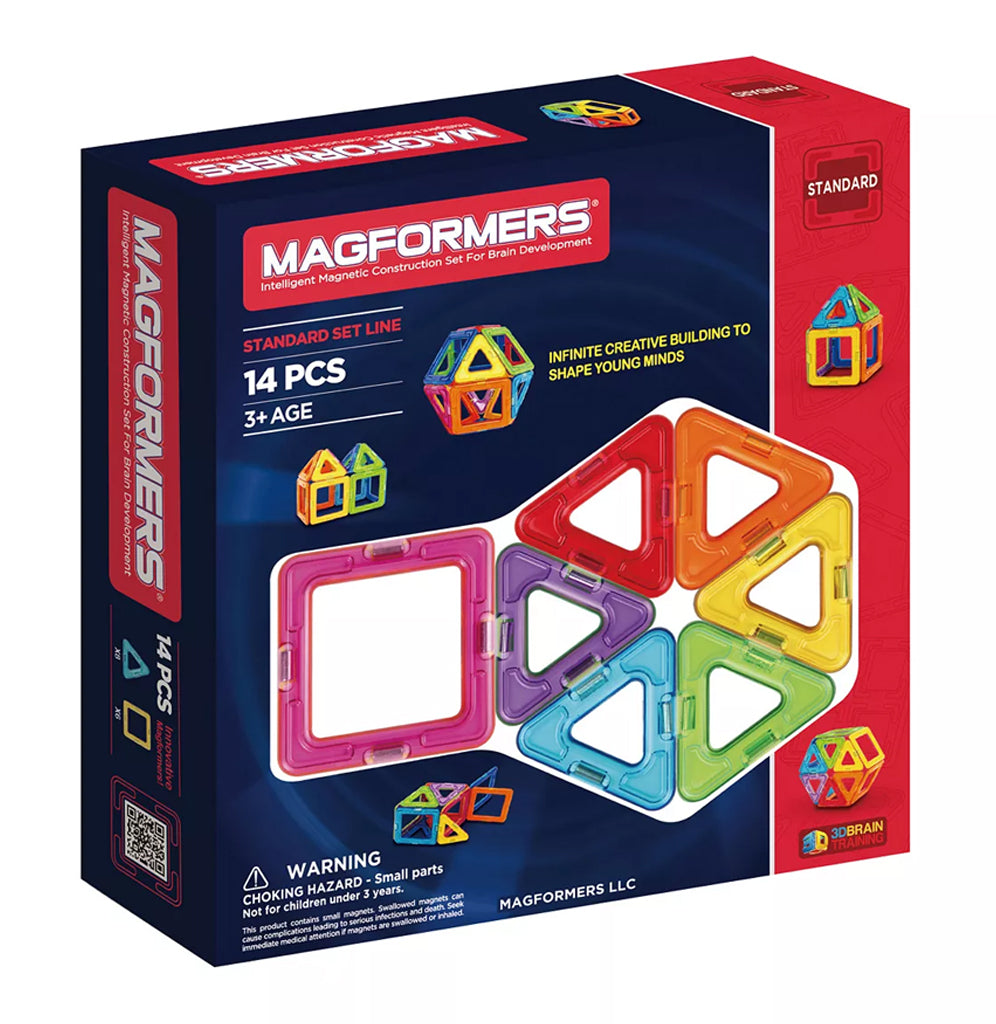 Magformers Rainbow Colors - 14 Piece Set – Exploratorium